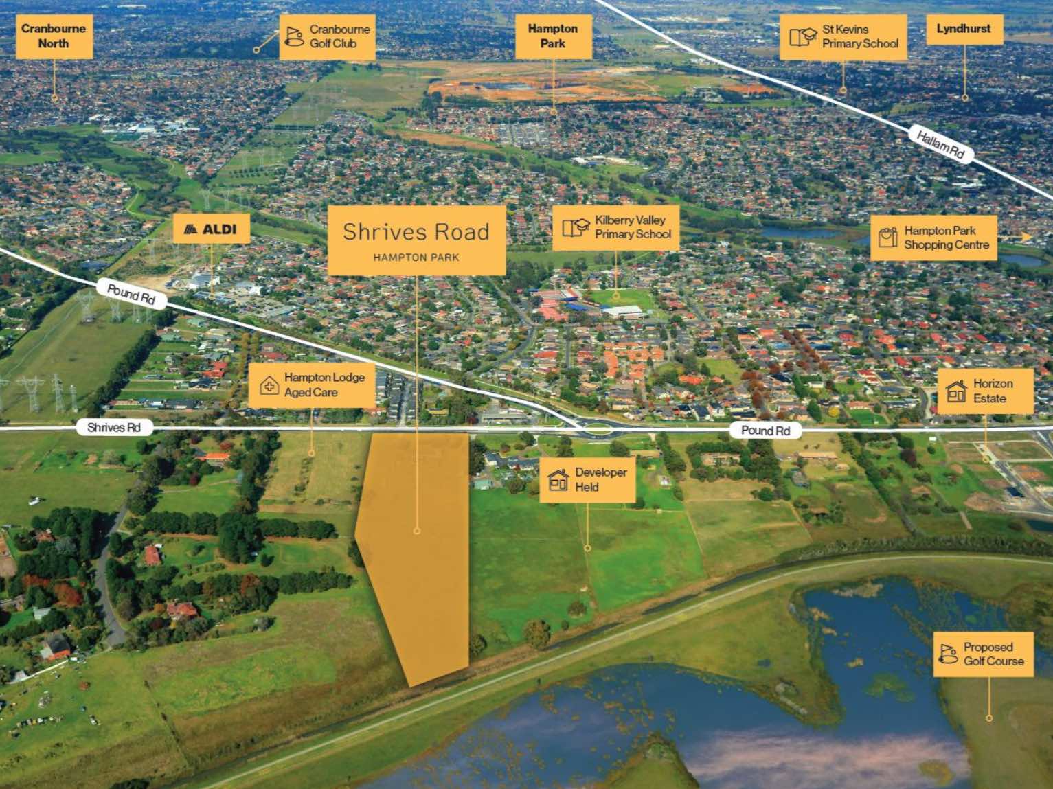 [Land for Sale] 104 Shrives Road, Hampton Park OpenLot